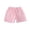 Pink, variant on Girls Cycling Shorts Toddler Boys Girls Cotton Linen Shorts Kids Summer Loose Solid Elastic Waist Shorts Navy 2-3Y
