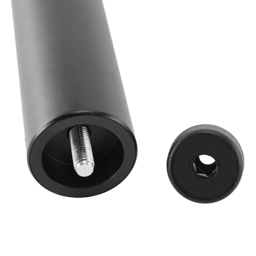 Axioma 6pcs Mini Butt Snooker Pool Cue Extension Extender for Cues -Black