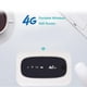 thumbnail image 1 of 4G LTE CAT4 150M Unlocked Mobile MiFi Portable Hotspot Wireless Wifi Router SIM Card Slot(White), 1 of 5