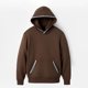 thumbnail image 3 of pstuiky camisas de manga larga para hombre, Sudadera con capucha y manga larga de color liso para hombre Tops casuales para hombres m, 3 of 3