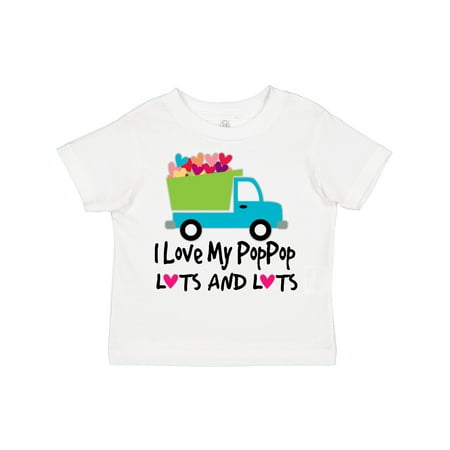 

Inktastic I Love My PopPop Gift Toddler Boy Girl T-Shirt