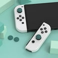 thumbnail image 2 of PlayVital Switch Joystick Caps, Switch Lite Thumbstick Caps, Silicone Analog Cover for Switch OLED Joycon Thumb Grip Rocker Caps for Nintendo Switch & Switch Lite - Hunter Green, 2 of 7