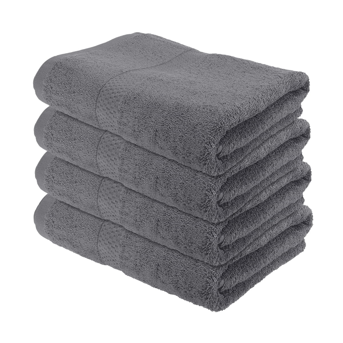 1/4pcs 100% Turkish Cotton Large Bath Spa Towel Super Soft Absorbent 27.6”x47. 