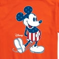 thumbnail image 3 of Disney - Americana - Mickey Flag Pattern - Adult Short Sleeve Graphic T-Shirt, 3 of 5