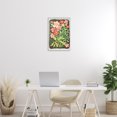 thumbnail image 3 of Stupell Industries Eclectic Garden Flowers on Brown Gray Framed Giclee Art, 16 x 24, by Hannah Moren, 3 of 7