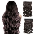 thumbnail image 1 of This Product Is A Luxurious 22 Inch Long Plug-In Hair Extender, Which Makes Your Hair Fuller And Longer In An Invisible And Painles Way., Catch The Hair, 1 of 2