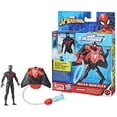 thumbnail image 3 of Marvel Spider-Man Aqua Web Warriors 4-Inch Miles Morales Action Figure with Refillable Water Gear Accessory, 3 of 6