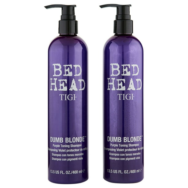 Tigi Blonde Purple Toning Shampoo 2 Ct oz - Walmart.com