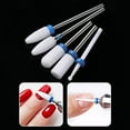 thumbnail image 3 of 5PCS/Set Ceramic Nail Drill Bits For Electric Drill Manicure Pedicure Tools Nail Polishing Machine Accessories Equipment, 3 of 6