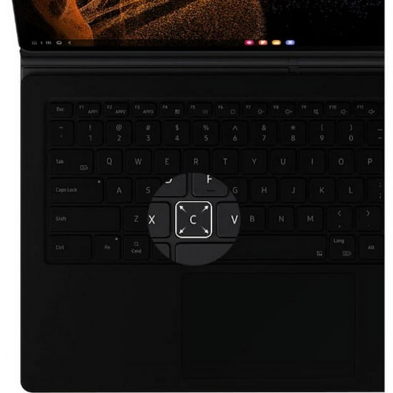 Galaxy Tab S8+& 純正Book Cover Keyboardセット Samsung Book Cover Keyboard for 12.4