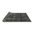 thumbnail image 2 of Ahgly Company Indoor Square Abstract Gray Modern Area Rugs, 4' Square, 2 of 4