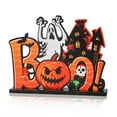 thumbnail image 2 of Table Ornament Halloween Party Activity Desktop Decoration DIY Craft Wooden Ornament for Home Decor, 2 of 10