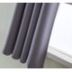 thumbnail image 4 of Paneles De Cortina Cortos Opacos De Cocina Grises para Dormitorio, Cortinas Opacas Superiores con Ojales con Aislamiento Térmico 2 Piezas-29 * 18 （74 * 46） cm, 4 of 5