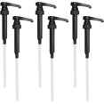 thumbnail image 1 of Coffee Syrup Pump Black 6 Pcs Reusable Pump Bottle Dispenser Fits Most 750ml Syrup Dispenser for Home Drink House Bar Coffee, 1 of 5