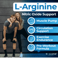 thumbnail image 5 of HALLUSA NATURAL L-Arginine Nitric Oxide Supplement for Heart & Athletic Health 60 Capsules, 5 of 10