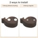 thumbnail image 4 of 2 Conjunto de Campanas para Tiendas, Timbre de Madera Colgante Magnético para Puertas, Ballena, 4 of 6