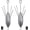 3OZ-2PCS, variant on Sputnik Sinker Fishing Weights Saltwater Surf Casting Spider Sinkers Long Tail Fishing Weights for Catfish Beach Sand Ocean 3oz-7oz