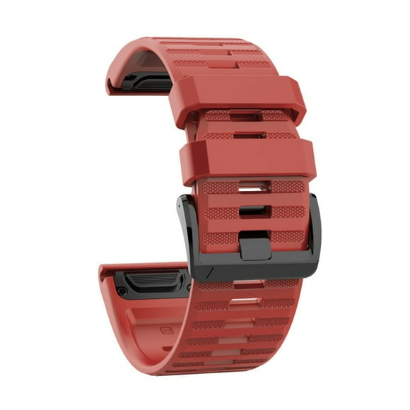 Flmtop 26mm Bracelet de Montre de Sport en Silicone pour Garmin Fenix 6X 5X 3 HR D2 Bravo