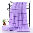 thumbnail image 4 of 100% Cotton Bath Towels Oversized Bath Towels Soft and Absorbent Towels Perfect for Bathroom Gyms Spas Use 55 x 27.5", 4 of 4