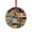 style-1, variant on Blue Tractor Pattern Xmas Ornament Appreciation Gift for Xmas Friend Bestie Nurse Teacher Mentor Boss Coworker Construction Car Harvester Tractor Round Glass Christmas Ornaments