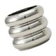thumbnail image 1 of Maceta de cerámica redonda para flores, regalo de cumpleaños, maceta moderna, jarrón decorativo. Plata, 1 of 9