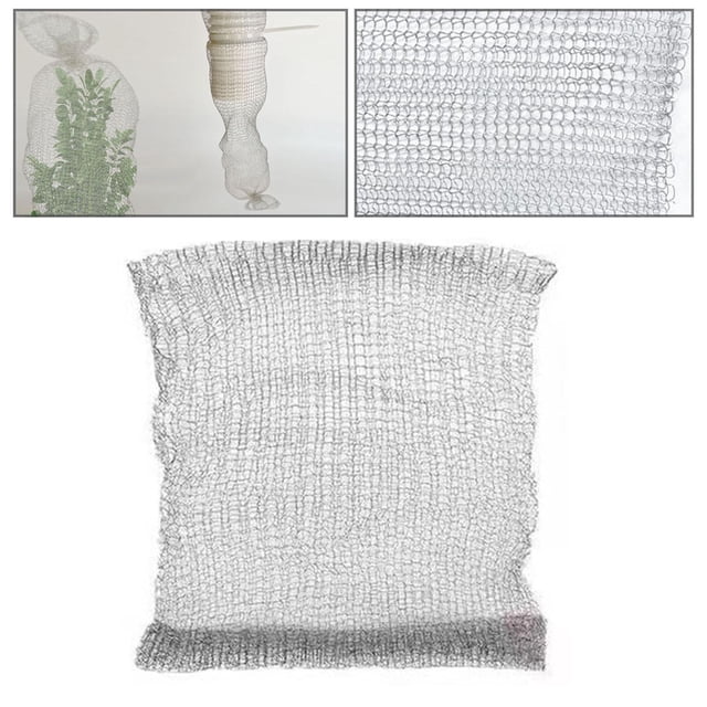 Cestas protectoras de raíces, red para árboles frutales, jaulas para animales de alta resistencia, cestas para plantas, cestas de alambre multiusos , 21cmx25cm DYNWAVEMX Cesta de protección de raíces