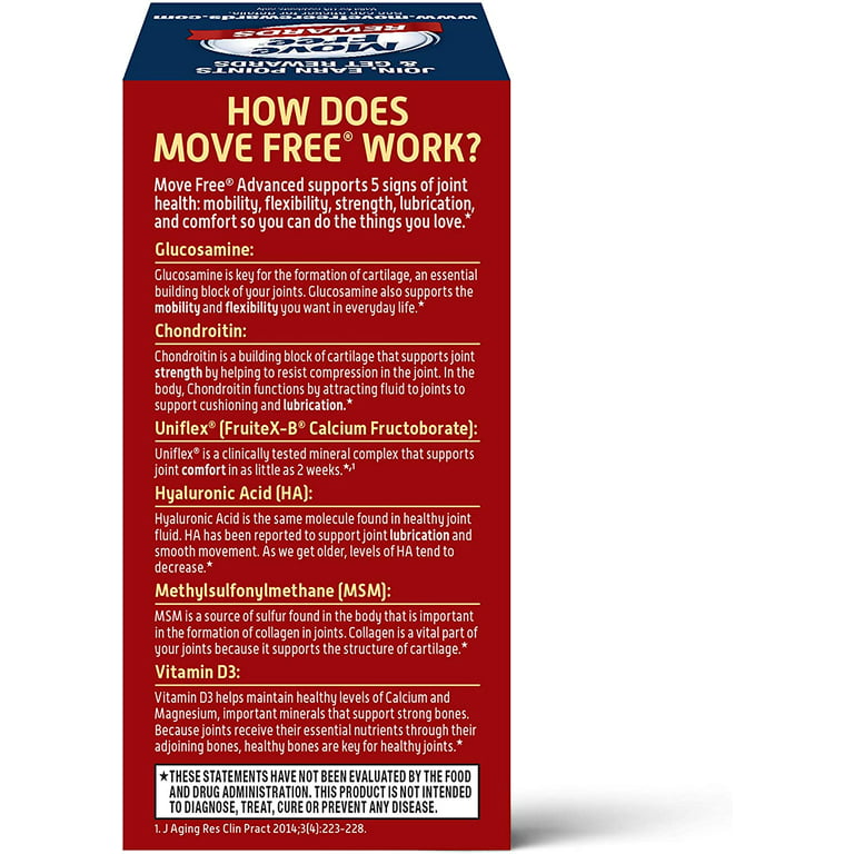 Move Free Joint Health Advanced Tablets, 80 ct - Jay C Food Stores