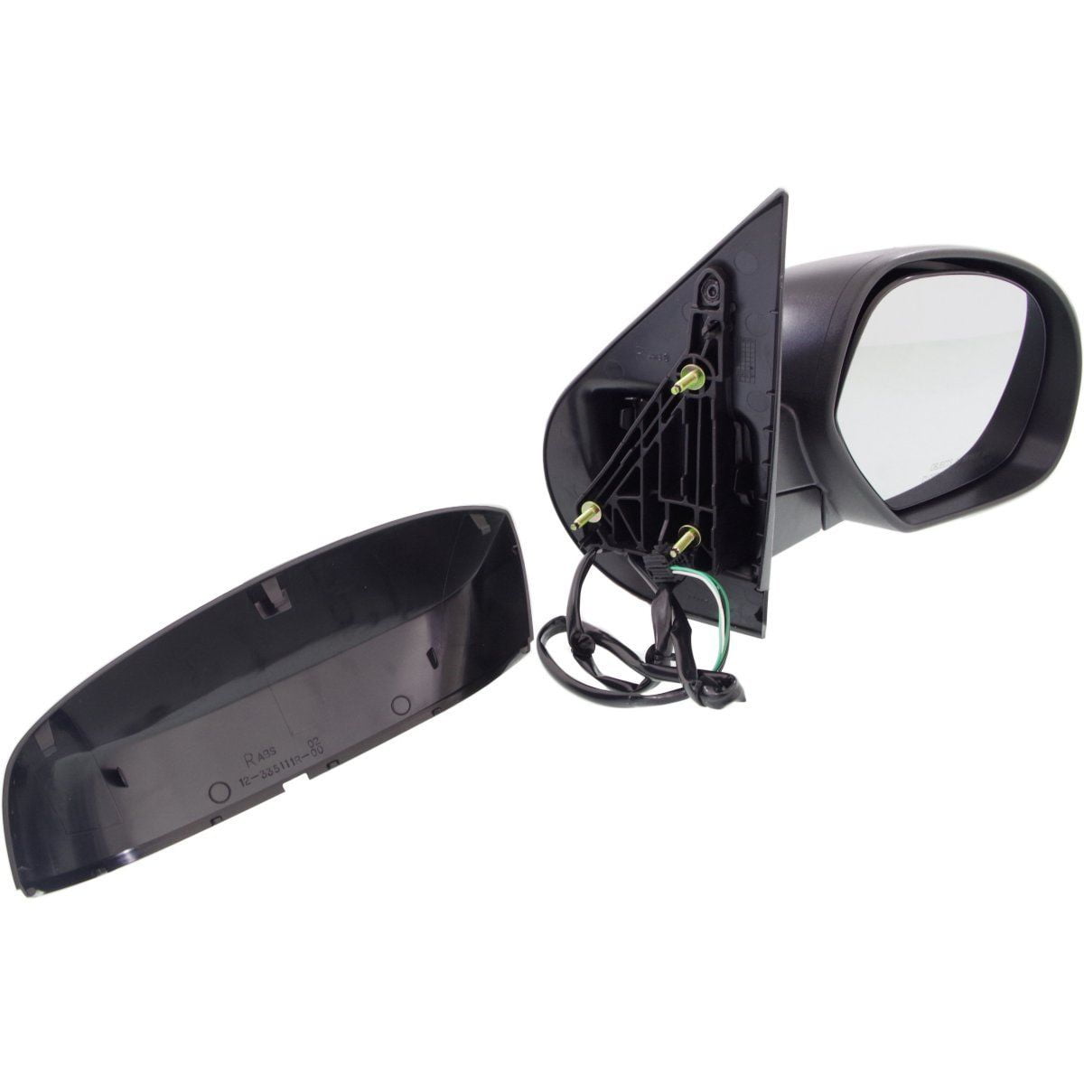 NEW RH POWER MIRROR MANUAL FOLDING FITS 07-14 CHEVROLET SUBURBAN 1500 GM1321336