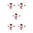 thumbnail image 3 of Wweixi Functional Accessories Christmas Wine Bottle And Glass Holder Versatile snowman 5Set, 3 of 6