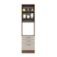 thumbnail image 3 of Mueble de Cocina Para Horno MADESA Torre Caliente Agata 60 cm 1 Puerta y 3 Cajones Marrón/Crema, 3 of 5