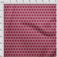 thumbnail image 3 of oneOone Georgette Viscose Fabric Geometric Ikat Printed Craft Fabric BTY 42 Inch Wide, 3 of 4