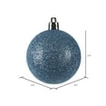 thumbnail image 2 of Vickerman 2.4" Periwinkle Glitter Ball, 24/Bag, 2 of 2