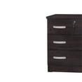 thumbnail image 4 of Better Home Products Cindy Wooden 3 Drawer Chest Bedroom Dresser in Tobacco, 4 of 5