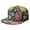 Vintage Floral, variant on Vintage Floral Snapback - Unisex Flat Bill Baseball Cap with Full Panel