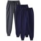 thumbnail image 1 of Pantalones deportivos casuales de color sólido con cordón ajustable para hombre, 1 of 2