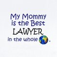 thumbnail image 2 of CafePress - Best Lawyer In The World (Mommy) Infant Bodysuit - Baby Light Bodysuit, Size Newborn - 24 Months, 2 of 4