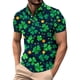thumbnail image 2 of Ceisia Men Gradient Printed Casual Elastic Stretch Sports Short Sleeve Round Gift Neck Athletic Daily Workout T Shirt Top, 2 of 5