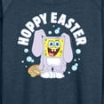 thumbnail image 3 of SpongeBob Squarepants - Hoppy Easter - Women's Lightweight French Terry Long Sleeve Shirt, 3 of 6