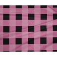 thumbnail image 4 of oneOone Polyester Lycra Fabric Gingham Check Decor Fabric Printed BTY 56 Inch Wide, 4 of 4