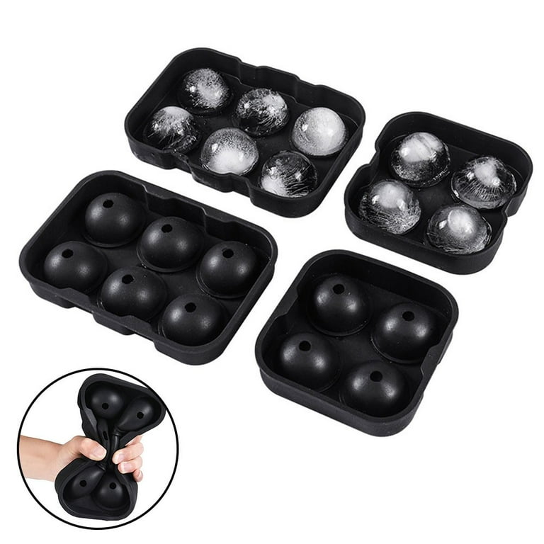 IAWI Ice Ball Maker Highball King Ice Mold Round Tray Silicone