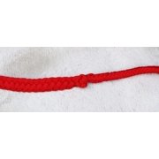 Roping Knotted Horse Tack Western Barrel Reins Nylon Braided Red 60723