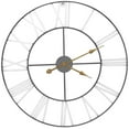 thumbnail image 1 of Decorative Large Metal Wall Clock for Living Room - Modern Farmhouse Wall Décor, 1 of 7