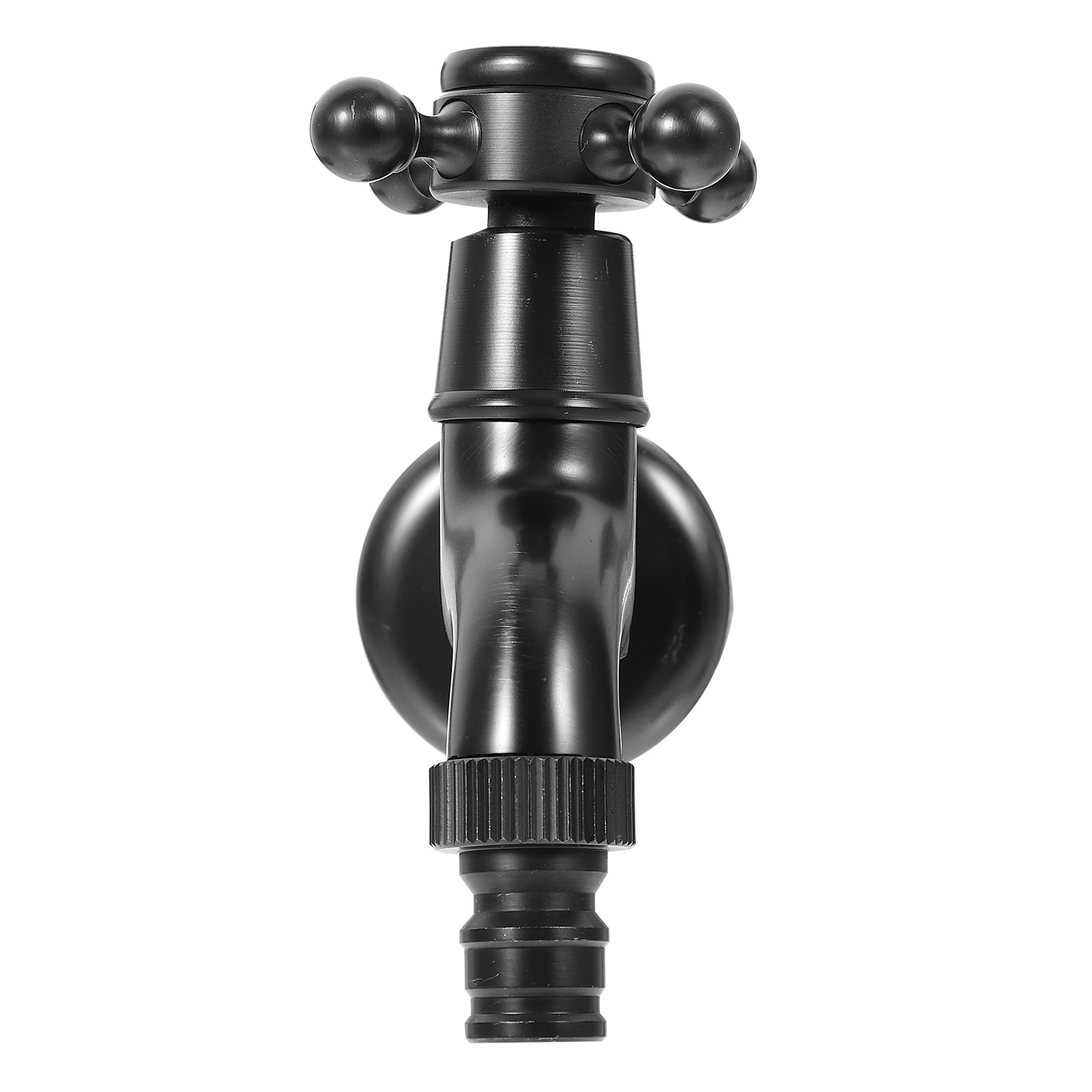 Vintage Brass Water Valve Outdoor Spigot Wall Mount Faucet Bathroom Tap Sink Alloy Wall-mounted Kitchen