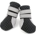 thumbnail image 2 of Botas de verano suaves y antideslizantes para proteger las patas de los cachorros, hechas de malla para aceras suave, transpirable y resistente al calor (talla L), 2 of 5