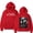 Rouge, variante sur Yeison Jimenez Mode Graphique à Manches Longues Chandail à Capuchon Hommes Femmes Hip Hop Vêtements de Rue Décontractés Surdimensionnés,L,Rose