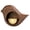 Brown, variant on Magnetic Wooden Walnut Birds Doorbell, Bird Shape Doorbell for Door Opening, Hanging Decoration