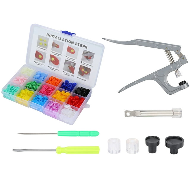 Sewing Accessories, Sturdy Professional Snap Fastener, For Home Sewing Women Hand Press Tool