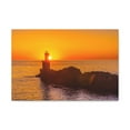 thumbnail image 3 of Sun Lighthouse Sunset Forest Floral Nature Photography Canvas Wall Art for Home Decor Ready-to-Hang, 3 of 18