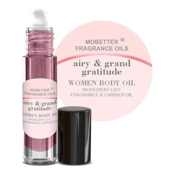 MOBETTER FRAGRANCE OILS Airy & Grand Gratitude Fragrance Body Oil for Women