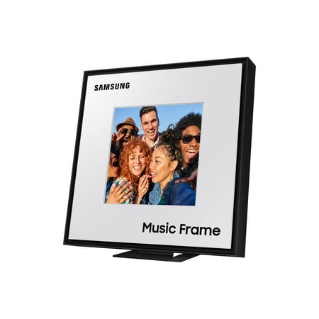 Samsung - HW-LS60D Music Frame Smart Speaker/Picture Frame, Dolby Atmos - Black